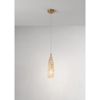 METEORA Závěsné svítidlo, základna kov, povrch chrom lesk, stínítko sklo bílá/jantarové/kouřové, pro žárovku 1x60W, E27, 230V, IP20, rozměry: d=110mm, h=330mm, vč závěs lanka h=1500mm, lze zkrátit.