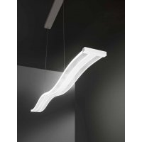 TAPE Závěsné svítidlo, lustr, hliník, bílá, difuzor plast, LED 48W, 3648lm, přepín CCT teplá 3000K/neutr 4000K/denní 6000K, stmív. TRIAC, 230V, IP20, rozměry 1200x96mm, vč závěs lanka 1500mm, lze zkr.