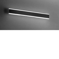 KANTE Nástěnné svítidlo, základna hliník, povrch bílá/černá, dif. plast opál, LED 16W/1200lm, 24W/1920lm, 32W/2560lm, přepín. CCT teplá 3000K/neutr 4000K/denní 6000K, stmív. TRIAC., Ra80, 230V, IP20, rozměry dle typu, svítí nahoru/dolů.