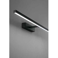 RIGA Nástěnné svítidlo k zrcadlu, nastav. směr svícení, těleso hliník, povrch černá/bílá/chrom lesk, dif plast, LED 12W/16W/24W, přepín CCT teplá 3000K-neutr 4000K-denní 6000K, do koupelny IP44, rozměry dle typu.