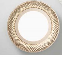 HIVE Stropní svítidlo, základna kov, povrch bílá mat/bílá mat a zlatá mat, dif. plast opál, LED 30W/2400lm, 40W/3200lm, přepín. CCT teplá 3000K-neutr 4000K, stmív., Ra90, 230V, IP20, tř.1, rozměry dle typu.