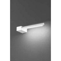 ELLE Nástěnné svítidlo, nast. směr svícení, hliník, bílá/černá, dif. plast opál, LED 14W, 1120lm, přepín. CCT teplá 3000K/neutr 4000K/denní 6000K, Ra80, 230V, IP20, rozměry 310x40x100mm.