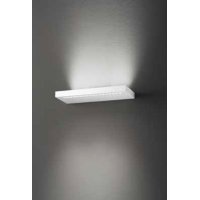 BED Nástěnné svítidlo, těleso hliník, povrch bílá mat, dif. plast opál, LED 16W/1280lm, 22W/1760lm, 28W/2240lm, teplá 3000K, Ra90, 230V, IP20, tř.1, rozměry dle typu, svítí nahoru/dolů.