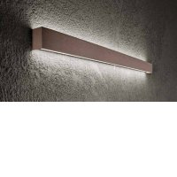 RUMMO Nástěnné svítidlo, těleso hliník, povrch bílá/černá/hnědá, dif plast opál, LED 14W/1120lm, 20W/1600lm, 30W/2400lm, teplá 3000K, Ra90, 230V, IP20, tř.1, rozměry dle typu, svítí nahoru/dolů.