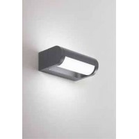 ORIENTA Nástěnné venkovní svítidlo, nast. sklon svícení, těleso hliník, povrch černá grafit/bílá/hnědá, dif plast opál, LED 12W, 960lm, teplá 3000K, Ra90, 230V, IP65, tř.1, rozměry 176x63x110mm.