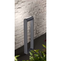 ORIENTA Sloupkové svítidlo, nastavitelný sklon svícení, těleso hliník, povrch černá grafit/hnědá/bílá, dif. plast opál, LED 12W, 960lm, teplá 3000K, Ra90, 230V, IP65, tř.1, rozměry 176x600x63mm.