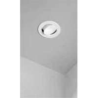 OASIS Podhledové bodové svítidlo, kruhové, výklopné, těleso kov, povrch bílá/černá, pro žárovku 1x35W, GU10, 230V, IP20, tř.1, rozměry d=90mm, h=30mm.