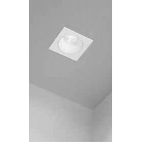 OASIS Podhledové bodové svítidlo, čtvercové, těleso kov, povrch bílá/černá, pro žárovku 1x35W, GU10, 230V, IP20, tř.1, rozměry 90x90x35mm.