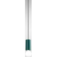 IDEA Závěsný kabel s objímkou, těleso kov a keramika, povrch bílá lesk/modrá lesk/šedá lesk/vínová lesk/zelená lesk, pro žárovku 1x60W, E27, 230V, IP20, tř.1, rozměry d=80mm, h=160mm, černý PVC závěs kabel l=3000mm, lze zkr