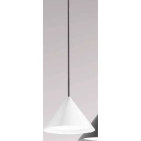 PEAK Závěsné svítidlo, lustr, těleso hliník, povrch černá antracit/bílá/hnědá, dif plast opál, LED 12W, 1509lm, teplá 3000K, Ra80, 230V, IP20, tř.1, rozměry d=190mm, h=130mm, vč závěs kabelu l=3000mm, lze zkr.