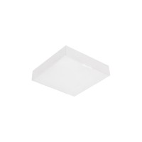 CANTO Stropní, čtvercové svítidlo, těleso plast bílá, difuzor plast opál, LED 6W/480lm, 10W/800lm, 16W/1200lm, 20W/1600lm, neutrální 4000K, Ra80, 230V, IP20, tř.2, rozměry dle typu.