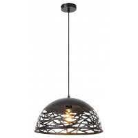 Norena Závěsné svítidlo, základna kov, povrch černá nebo bílá, stínítko kov, pro žárovku 1x60W, E27, 230V, IP20, rozměry d=400mm, vč.záv.kabelu l=1270mm, lze zkrátit