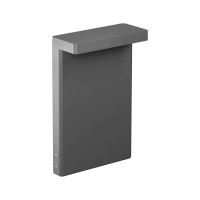 KANT Sloupkové svítidlo, těleso hliník, povrch tm. šedá/hnědá/černá mat, dif plast opál, LED 15W, 980lm-1011lm, přepín CCT teplá 2700K-3000K, vyzař úhel 112°, Ra80, 230V, IP65, tř.1, rozměry dle typu, svítí dolů.
