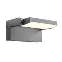 FLIP Nástěnné venkovní svítidlo, nast. směr svícení, těleso hliník, povrch bílá mat/tmavě šedá/ hnědá, dif plast opál, LED 20W, 1800lm, teplá 3000K, Ra90, 230V, IP54, tř.1, rozměry 212x167x100mm.