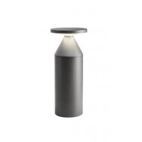 BIRO Sloupkové svítidlo, exteriérové, těleso hliník, povrch tm.šedá/rezavě hnědá, difuzor plast opál, LED 12W, 1552lm, teplá 3000K, 230V, IP65, tř.1, rozměry d=125mm, h=300mm/700mm dle typu.