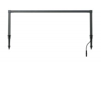 BARRIER Sloupkové svítidlo, exteriérové, těleso hliník, povrch černá antracit, difuzor plast opál, LED 15W, 1300lm, teplá 3000K, 230V, IP65, tř.1, rozměry dle typu, vč. bodce do záhonu.