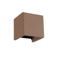 PETRA Nástěnné venkovní svítidlo, těleso beton, povrch slonová kost/tm. šedá/ hliněná, krycí sklo čiré, LED 2x6W, teplá 2700K/760lm, teplá 3000K/774lm, vyzař. úhel 0°/90°, Ra80, 230V, IP54, tř.1, rozměry dle typu, svítí nahoru/dolů.