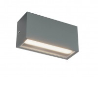 LIMAS Nástěnné venkovní svítidlo, těleso hliník, bílá mat/tm. šedá/ hnědá/černá mat, dif sklo opál, LED 12W/20W, přepín CCT teplá 2700K-3000K, stmív. DALI dle typu, vyzař úhel 100°, Ra80, 230V, IP65, tř.1, rozměry dle typu, svítí dolů.