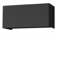 AMPLITUDE Nástěnné svítidlo, těleso hliník, povrch bílá/černá, LED 15W, teplá 3000K, 1536lm, Ra80, 230V, IP20, rozměry 193x90x90mm , svítí nahoru/dolů.