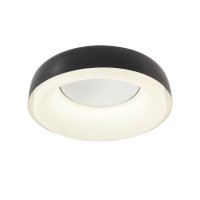 DIP Stropní přisazené svítidlo, těleso kov, povrch bílá lesk/černá lesk/béžová lesk, difuzor plast opál, LED 30W/40W, přepín. CCT  teplá 2700K-denní 6500K, Ra90, 230V, IP20, tř.1. rozměry dle typu