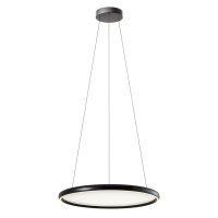 VANCE Závěsné svítidlo, těleso hliník, povrch černá lesk/béžová lesk/bílá lesk, dif plast čirý, LED 35W+35W/45W+45W, dálk. ovl. CCT teplá 2700K-denní 5000K, stmívatelné, Ra90, 230V, IP20, tř.1, rozměry dle typu.