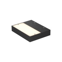 APEX Nástěnné svítidlo, těleso hliník, povrch bílá/černá, difuzor plast opál, LED 18W/1314lm, 24W/1737lm, 36W/2947lm, teplá 3000K, 230V, IP20, tř.1, rozměry dle typu, svítí nahoru nebo dolů