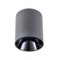 TAKTO Stropní bodové svítidlo, základna hliník, povrch bílá/černá/stříbrno-kávová/kouřový nikl, LED 15,5W, teplá 2700K/986lm, 3000K/1160lm, stmív. TRIAC, 230V, IP20, tř.1, rozměry d=90mm, h=110mm