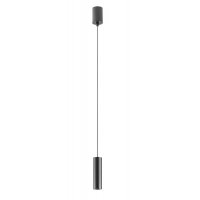 TAKTO Závěsné bodové svítidlo, základna hliník, povrch bílá/černá/stříbrno-kávová/kouřový nikl, LED 8,6W, teplá 2700K/542lm, 3000K/601lm, stmív. TRIAC, 230V, IP20, tř.1, d=41mm, h=150mm vč. závěs. kabelu l=2230mm, lze zkrátit.