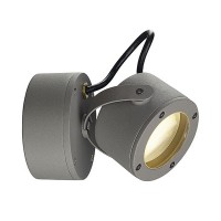 SITRA 360 WL Stropní svítidlo bodové, nastavitelný směr svícení, těleso hliník, barva kamenná šedá, nebo černá antracit, krycí sklo čiré, pro LED 1x9W, GX53, 230V, IP44, d=100mm, 116x170mm