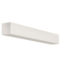 PARMA Nástěnné bodové svítidlo, základna kov, těleso sádra, povrch bílá, pro žárovku 60W/E14, 230V, IP20, zař.tř.1, rozměry dle typu, svítí nahoru