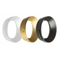 KENNY Náhradní kroužek ke svítidlu HURTEN, těleso plast, barva dle typu bílá, černá, zlatá, rozměry d=60mm h=18mm
