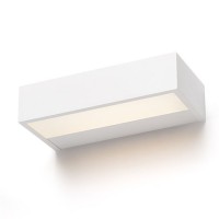 PRIO LED 16W Nástěnné svítidlo, těleso hliník, povrch bílá, nebo broušený hliník, difuzor sklo opál, LED 16W, nebo 33W, teplá 3000K, 230V, IP20, tř.1, rozměry dle typu, svítí nahoru/dolů