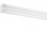 MARKER Nástěnné svítido do koupelny, těleso hliník a plast, povrch chrom, difuzor plast opál, LED 10W, 1398lm, neutrální 4000K, 230V, IP44, tř.2, rozměry 605x54x65mm.