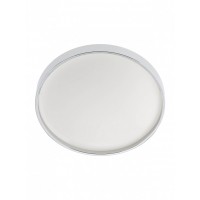 AMON Stropní přisazené svítidlo, těleso kov, povrch bílá a chrom, difuzor plast opál, LED 18W/1690lm, 24W/2250lm, neutrální 4000K, 230V, Ra80, do koupelny IP44, tř.1, rozměry dle typu.