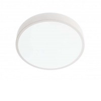 KNOB Stropní svítidlo, těleso kov, povrch bílá mat/zlatá mat/černá mat, dif plast opál, LED 24W/1380lm, 36W/2180lm, CCT přepínatelná teplota teplá 3000K/neutrální 4000K/denní 6500K vypínačem vyp/zap, 230V, IP20, tř.1, rozměry dle typu.
