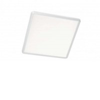 MEMO Stropní svítidlo, těleso plast bílá mat/černá mat, dif plast opál, LED 24W, CCT VYPÍNAČEM přepínatelná teplota teplá 3000K/neutráln 4000Kí/denní 6500K, 1900lm, 230V, do koupelny IP54, tř.2, rozměry 294x294x23mm, svítí nahoru/dolů.