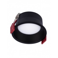 MT149 Stropní podhledové bodové svítidlo, těleso hliník, povrch bílá/černá, dif. plast opál, LED 7W, 702lm, neutrální 4000K, vyzař. úhel 90°, Ra95, 230V, IP20, tř.1, rozměry d=82mm, h=48mm.