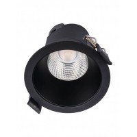 PT09 Stropní podhledové bodové svítidlo, těleso hliník, povrch bílá/černá/zlatá mat, LED 9W, teplá 3000K/1010lm, neutrální 4000K/1100lm, vyzař. úhel 40°, Ra80, 230V, IP20, tř.2, rozměry d=103mm, h=91mm.