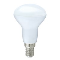 LED žárovka E14 5W Světelný zdroj bodová LED žárovka, materiál hliník, difuzor plast opál, LED 5W, R50, 440lm, E14, teplá 3000K/neutrální 4000K, střední životnost 30.000h, rozměry d=50mm, l=86mm