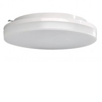 SALVINIA Venkovní stropní přisazené svítidlo, těleso plast, povrch bílá, difuzor plast opál, LED 15W/1150lm, 24W/1920lm, neutrální 4000K, 230V, Ra80, IP54, rozměry dle typu.