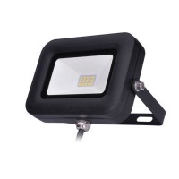 LED reflektor PRO Venkovní svítidlo, reflektor plochý, nastav. směr svícení, těleso hliník, povrch černá, krycí sklo čiré, LED 10W/20W/30W/50W, denní 5000K, Ra80, 230V, IP65, rozměry dle typu.