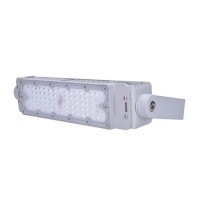 LED reflektor PRO+ Venkovní svítidlo, reflektor plochý, nastav. směr svícení, těleso hliník, povrch šedá, krycí sklo čiré, LED 50W/7500lm, 100W/15000lm, neutrální 4000K, Ra80, 230V, IP65, rozměry dle typu.