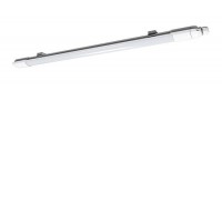 LED prachotěsné Stropní, průmyslové, prachotěsné svítidlo, těleso plast, povrch bílá, difuzor plast opál, LED 18W/1800lm, 9W/900lm, neutrální 4000K, Ra80, 230V, IP65, rozměry 55x35mm, délka dle typu.
