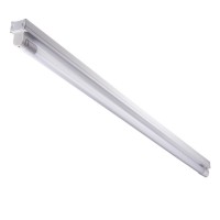 HOLDO T8/G13, 120 Přisazené svítidlo, těleso kov bílá, pro LED zářivku dělky l=1200mm, T8/G13, těleso kov, povrch bílá, 230V, IP20,  rozměry 1230x40x58mm, LED zářivku SAMOSTATNĚ, jednostranné zapojení
