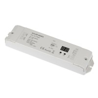 dimLED DALI to TRIAK 0-100% Stmívač osvětlení DALI nebo Switch/Dim - tlačítkem, na TRIAK, rozsah stmívání 0-100% dle možností zátěže, 1,2A max. 288W, 230V, IP20 187x46x22mm