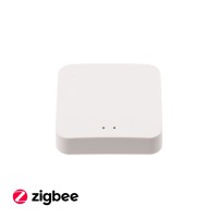 SMART Tuya Zigbee Gateway G2 Brána, gateway, bridge pro smart systém Tuya, WiFi 2.4GHz, Zigbee 3.0, pro komunikaci čidel a spotřebičů a Google Assistant, Alexa, napájení microUSB, 5V, IP20, rozměry 61x61x16mm