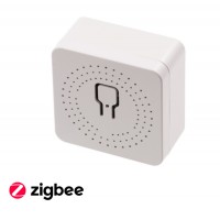 SMART Spínací jednotka, 16A, 230V Spínací jednotka 1 kotakt, fce zap/vyp, ovládání smart systémem Tuya Zigbee 3.0, 1x16A, dosah 30m, 230V, IP20, rozměry 41x41x20mm do KU68