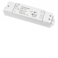 Dimmer TRIAC RF přijímač stmívač TRIAC pro LED 230V, zátěž max 1A, 240W, dosah až 30m, rozměry 175x45x27mm,  max 10 vysílačů na 1 přijímač.