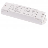 RF DIM RF přijímač stmívač TRIAC, 230V LED, zátěž max 3x1A, 3x240W, dosah až 30m, rozměry 175x45x27mm,  max 10 vysílačů na 1 přijímač.