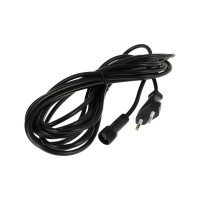 STL 5m Napájecí kabel pro spojovatelný venkovní párty řetěz, materiál plast, povrch černá, 230V, spojka IP65, l=5m